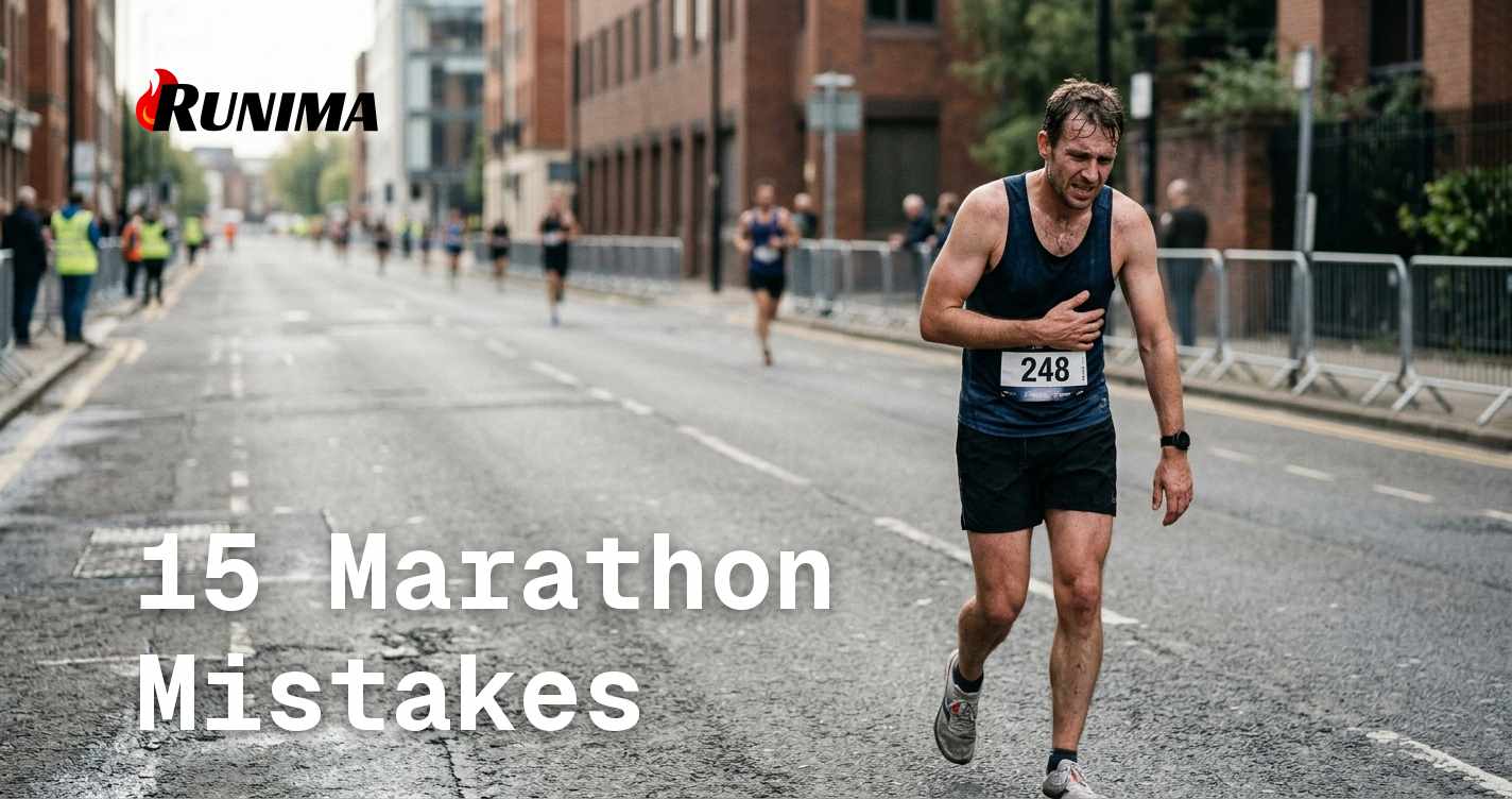 15 Marathon Mistakes, Backed by the Evidence