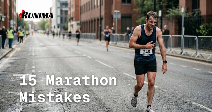 15 Marathon Mistakes, Backed by the Evidence